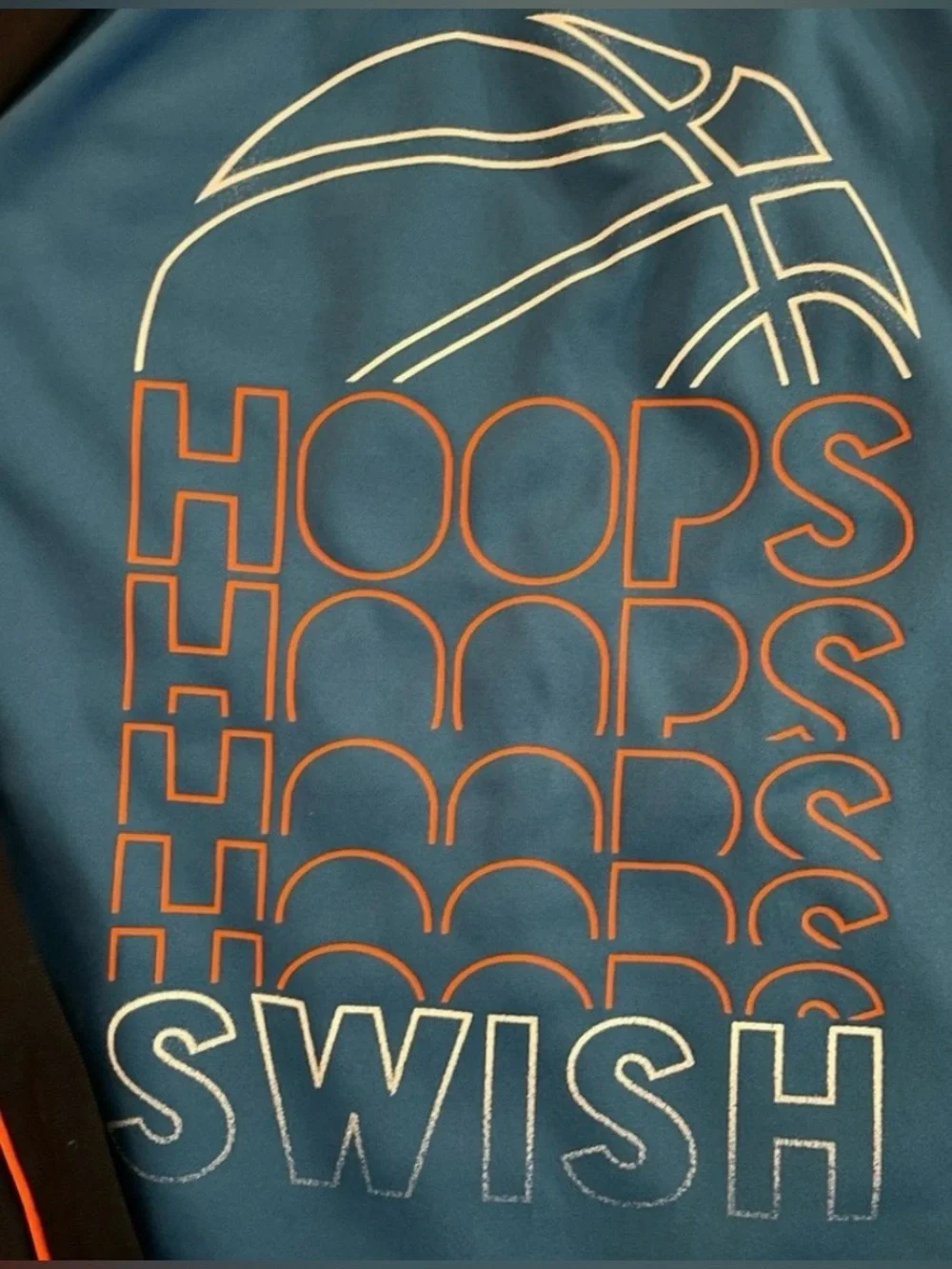 Jumping Beans Blue & Black 'Hoops Swish' Athletic Set